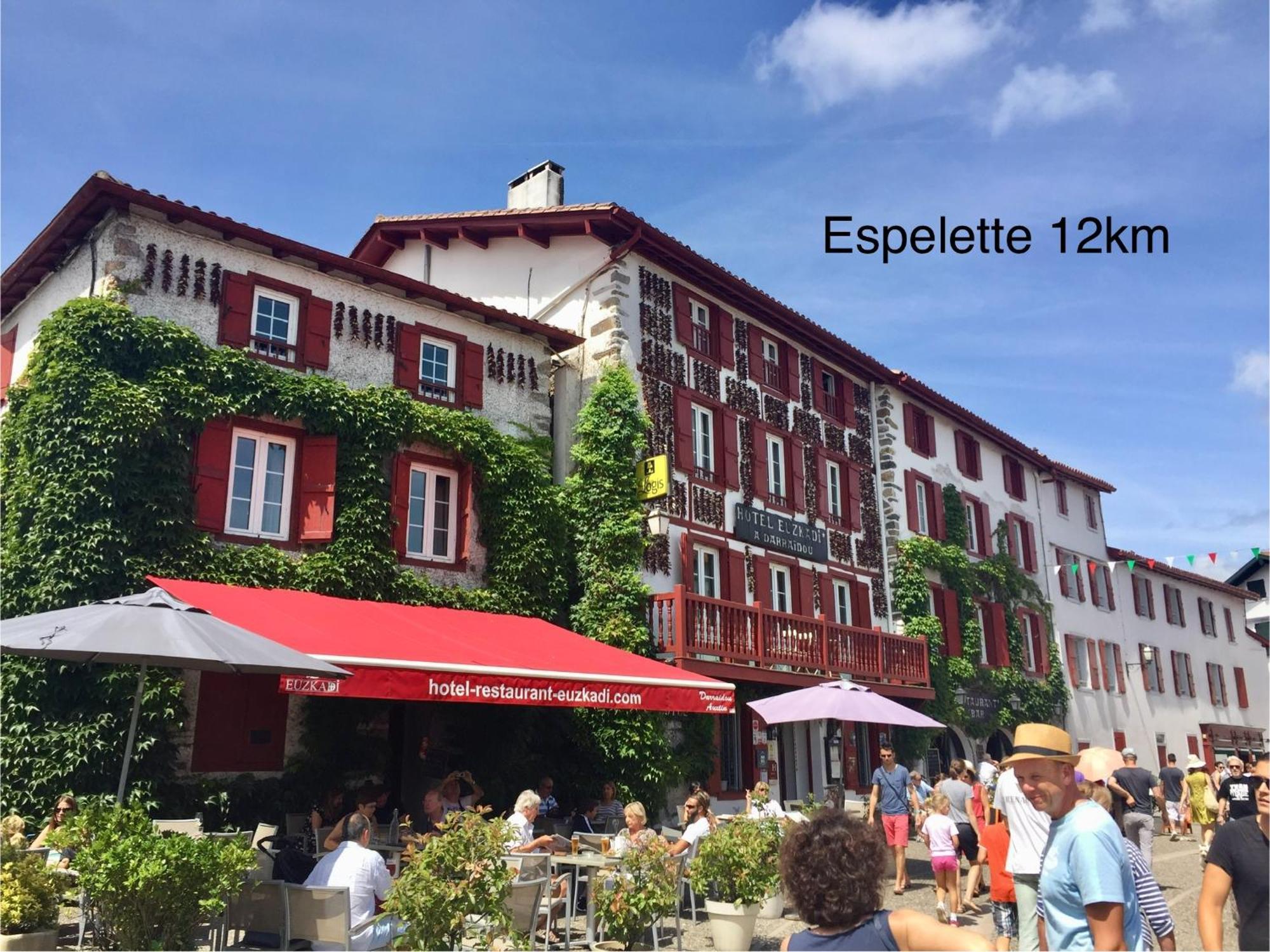 Baskoparadis I Eco-Gites I Calme I Vue I Anes I Jardin I Montagne I Nature Louhossoa Eksteriør bilde